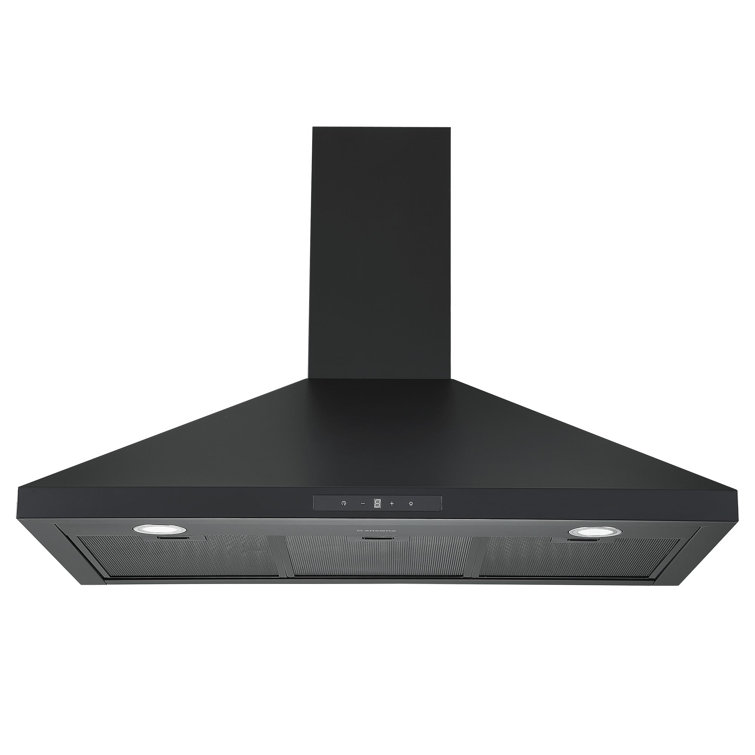 Ancona 36” 440 CFM Convertible Wall Mount Pyramid Range Hood in Matte